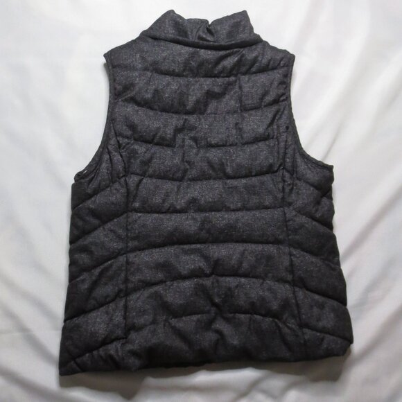 GREEN TEA womens PUFFER vest DETACHABLE HOOD thick SOFT warm FUR SIZE XL - Picture 13 of 14